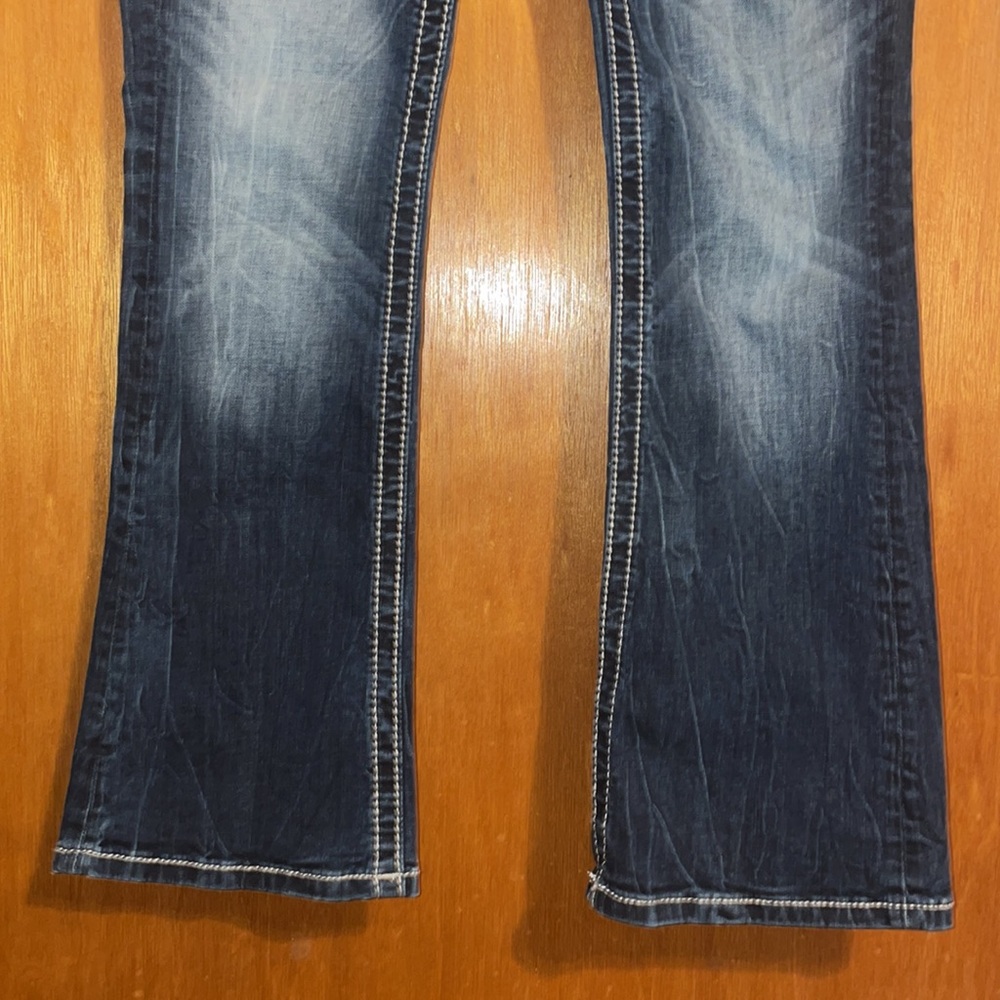 •MISS ME•MID-RISE EASY BOOT BOOTCUT JEANS SIZE 25x27 - Picture 5 of 10